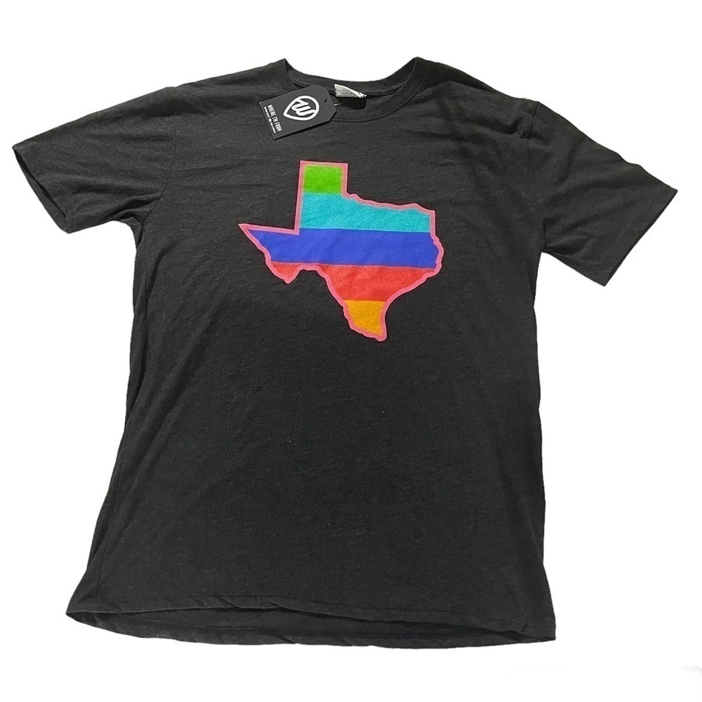 Where I'm From Texas Short Sleeve Tee, Size Medium